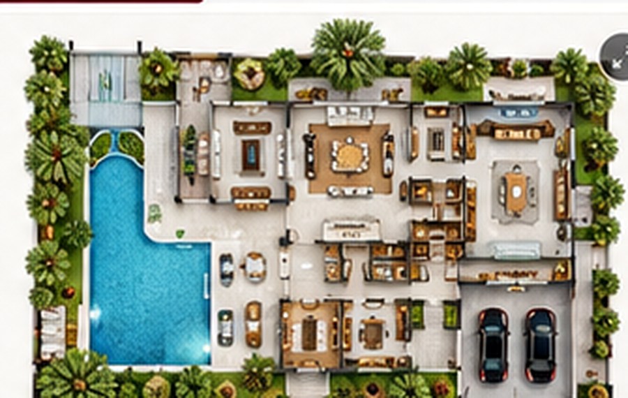 Illustrative sample floor plan